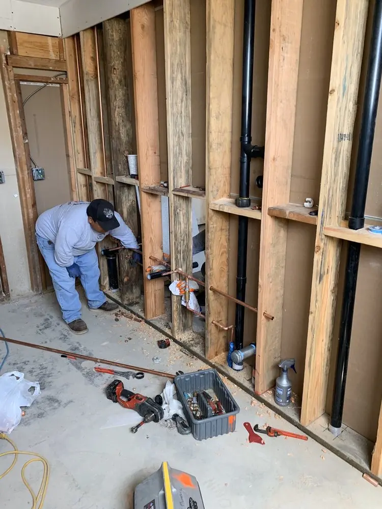 Commercial rough-in plumbing for Commercial Plumbing in Westminster